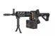 Страйкбольний кулемет G&G CM16 LMG Stealth Black 31394 фото 2