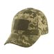 Бейсболка тактична M-Tac Ріп-стоп Velcro MM14 Size S/M 29913-s/m фото 5