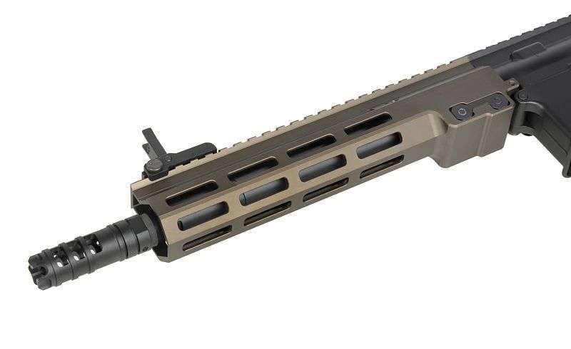 Страйкбольна штурмова гвинтівка Golden Eagle MC6595M Gas Blow-Back Rifle Tan 33547 фото