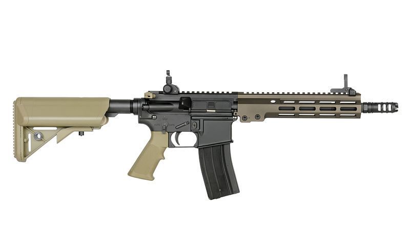 Страйкбольна штурмова гвинтівка Golden Eagle MC6595M Gas Blow-Back Rifle Tan 33547 фото