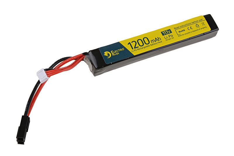 Акумулятор Electro River LiPo 11,1V 1200mAh 15/30C 20351 фото