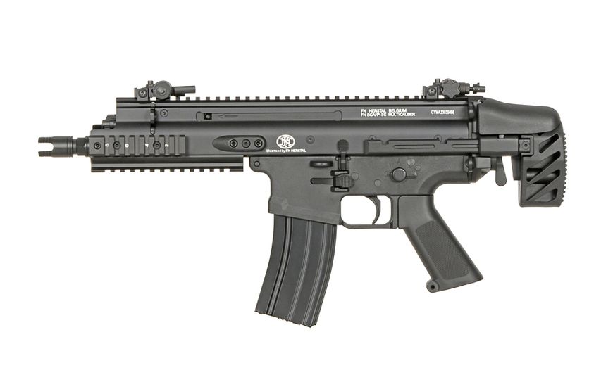 Страйкбольна штурмова гвинтівка FN Scar-SC Black 31564 фото