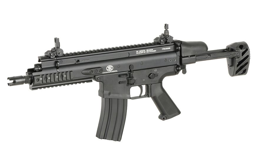 Страйкбольна штурмова гвинтівка FN Scar-SC Black 31564 фото