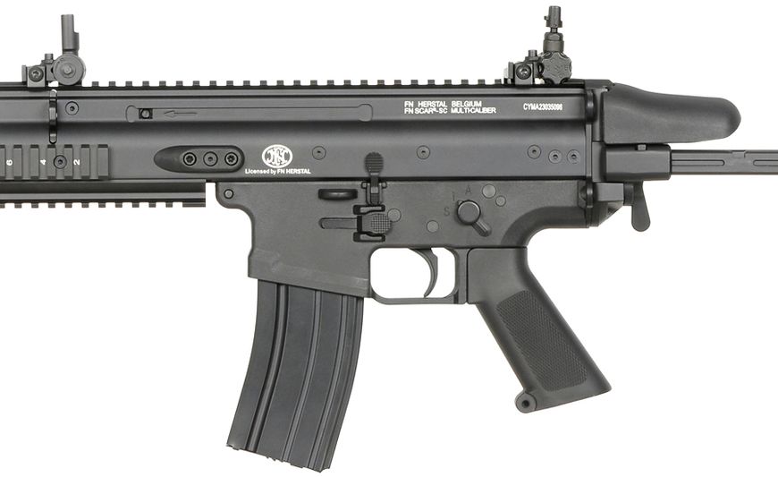 Страйкбольна штурмова гвинтівка FN Scar-SC Black 31564 фото