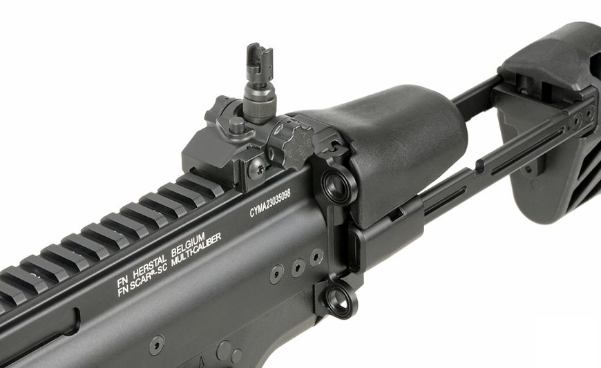 Страйкбольна штурмова гвинтівка FN Scar-SC Black 31564 фото