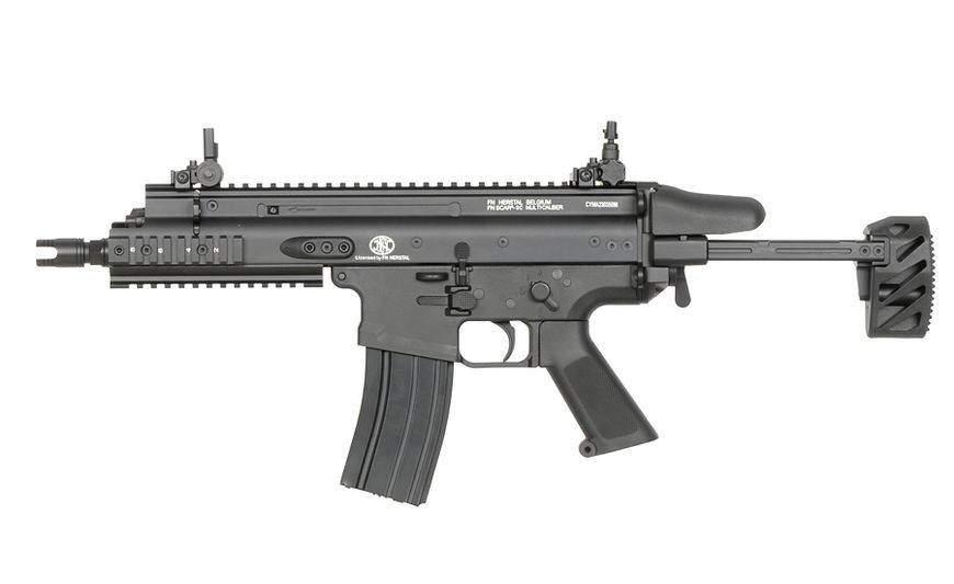 Страйкбольна штурмова гвинтівка FN Scar-SC Black 31564 фото