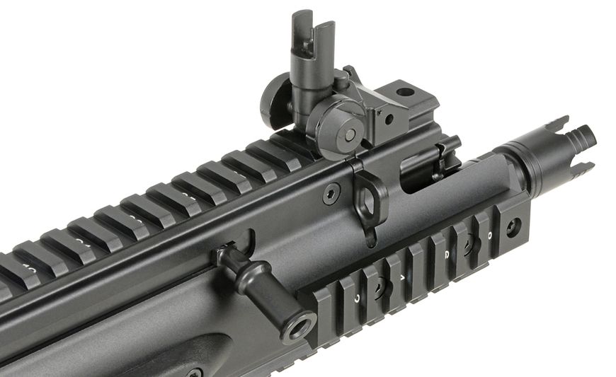 Страйкбольна штурмова гвинтівка FN Scar-SC Black 31564 фото