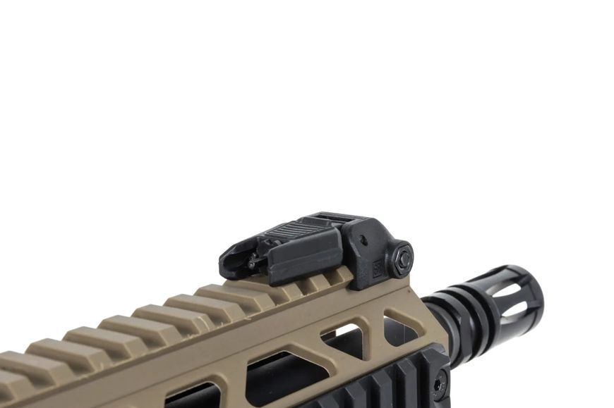 Страйкбольна штурмова гвинтівка Specna Arms SA-F08 FLEX HAL ETU Gen. 2 airsoft Carbine Half-Tan 33960 фото