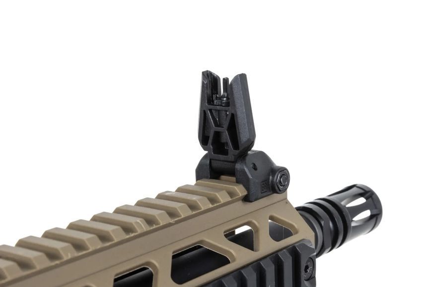 Страйкбольна штурмова гвинтівка Specna Arms SA-F08 FLEX HAL ETU Gen. 2 airsoft Carbine Half-Tan 33960 фото
