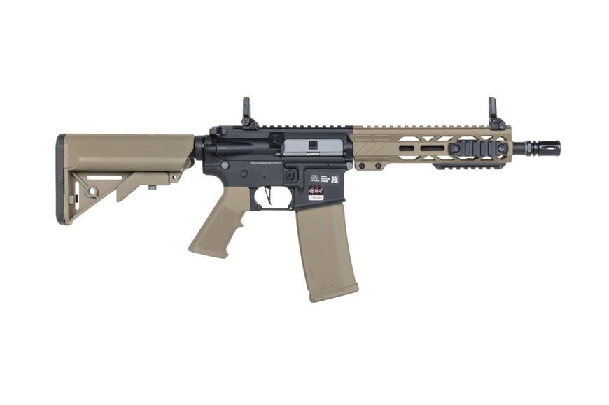 Страйкбольна штурмова гвинтівка Specna Arms SA-F08 FLEX HAL ETU Gen. 2 airsoft Carbine Half-Tan 33960 фото