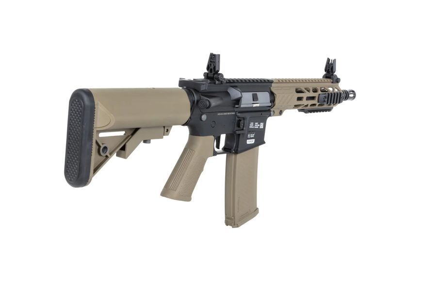 Страйкбольна штурмова гвинтівка Specna Arms SA-F08 FLEX HAL ETU Gen. 2 airsoft Carbine Half-Tan 33960 фото