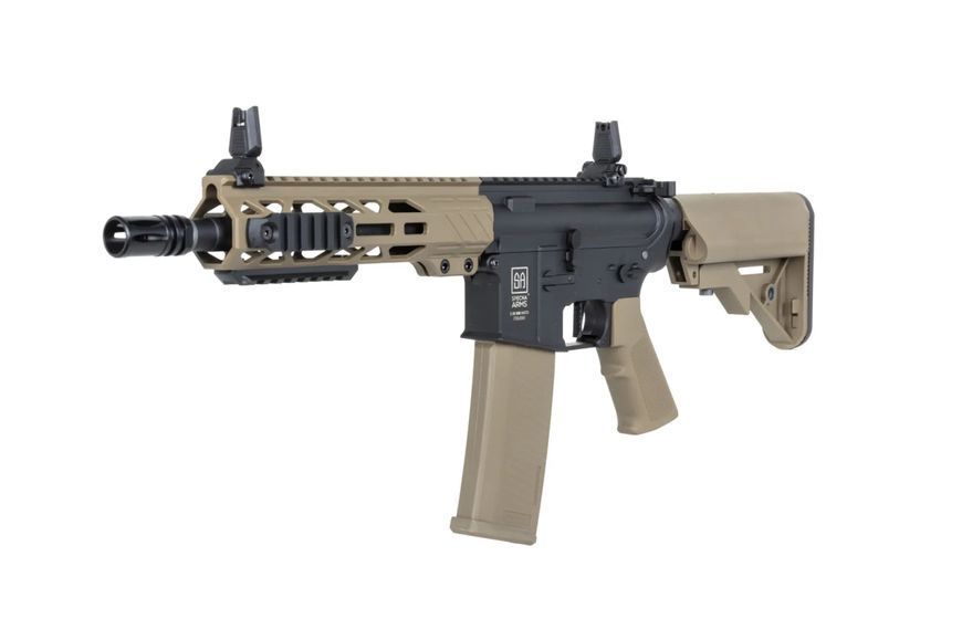 Страйкбольна штурмова гвинтівка Specna Arms SA-F08 FLEX HAL ETU Gen. 2 airsoft Carbine Half-Tan 33960 фото