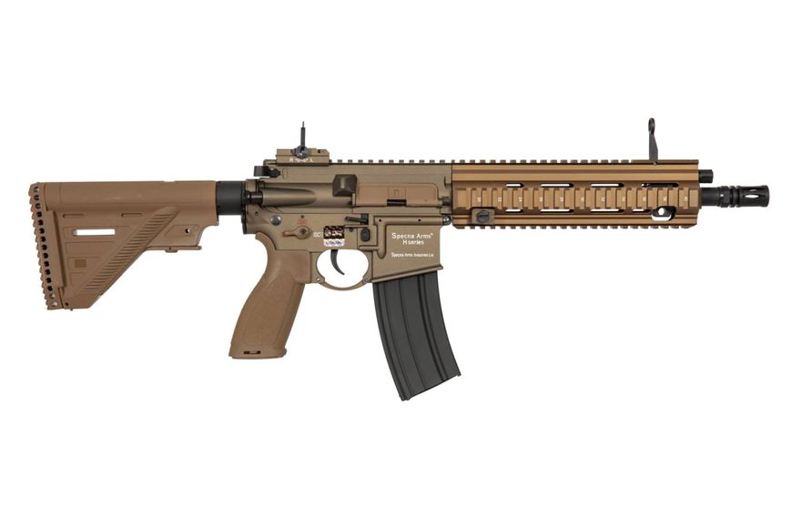 Страйкбольна штурмова гвинтівка Specna Arms HK416A5 SA-H11 Tan 19139 фото