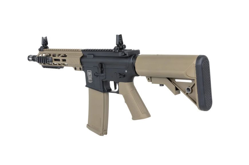 Страйкбольна штурмова гвинтівка Specna Arms SA-F08 FLEX HAL ETU Gen. 2 airsoft Carbine Half-Tan 33960 фото