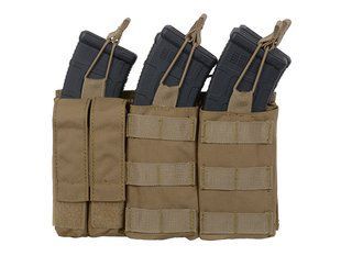 Підсумок 8Fields Triple AK Mag/Pistol Pouch Panel (5+2) coyote 23979 фото
