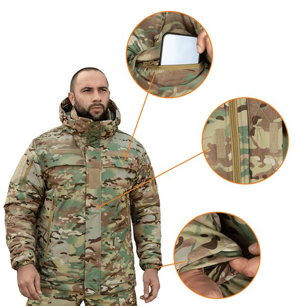 Куртка зимова Camo-Tec Patrol System 3.0 Multicam Size S 30586-s фото