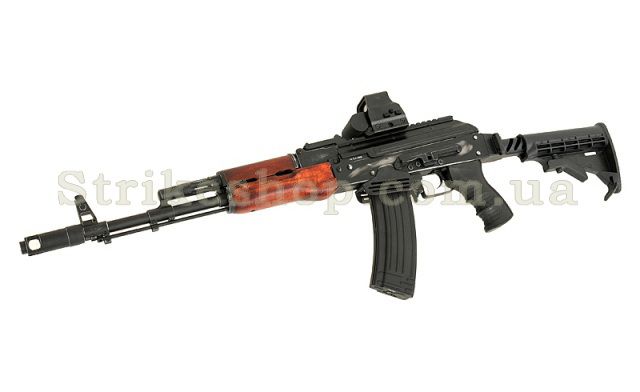 Ергономічне Пістолетне Руків'я APS AK Black 4019 фото