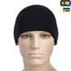Шапка M-TAC Watch Cap Elite Фліс (260Г/М2) Dark Navy Blue Size S 15602-s фото 2