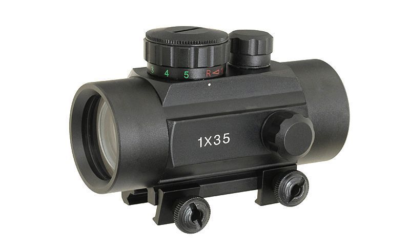 Коліматор Red Dot 1x35 PCS black 17301 фото