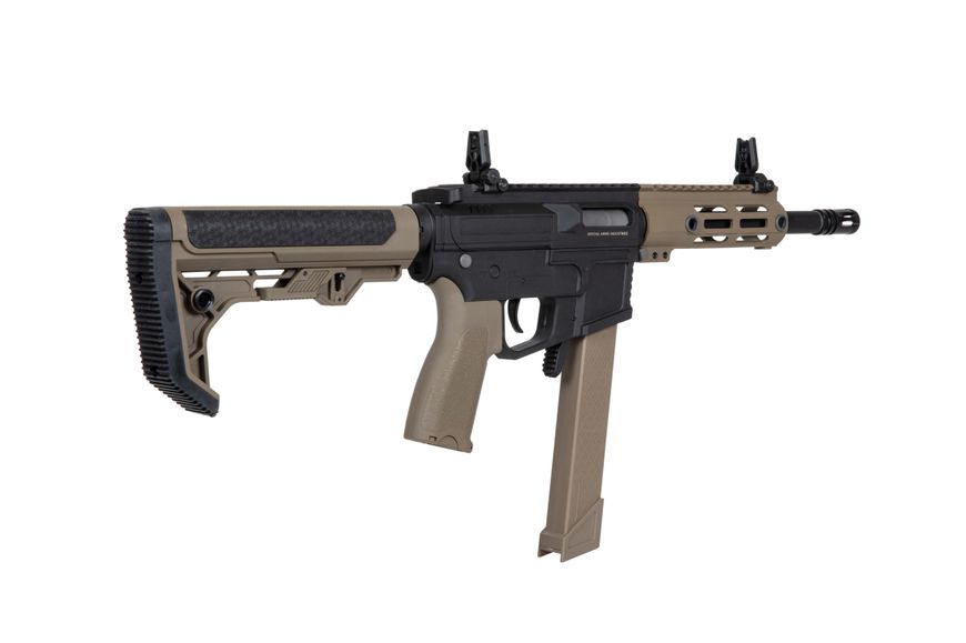 Страйкбольний пістолет-кулемет Specna Arms SA-FX01 Flex Half-Tan 30233 фото