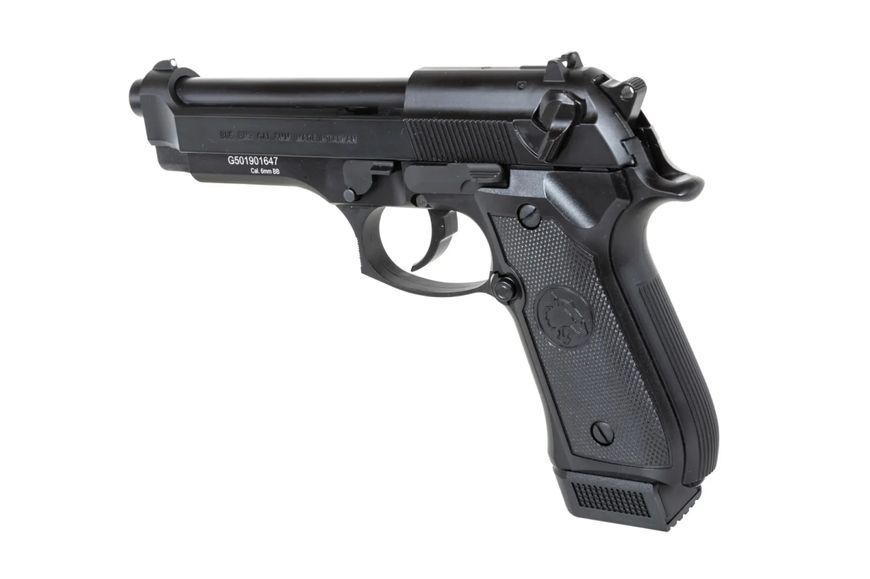 Страйкбольный пистолет ICS BLE-BM9 Dual Power airsoft pistol Black (with CO2 magazine) 33373 фото