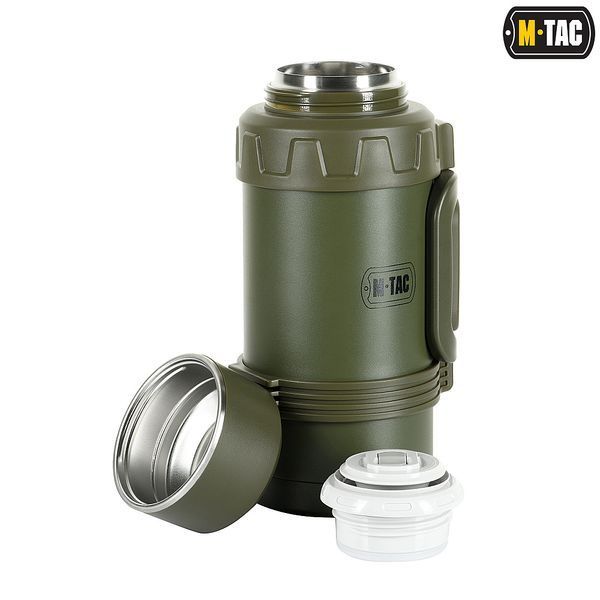 Термос M-Tac Туристичний 1600 Мл Olive/Нержавійка 23011 фото