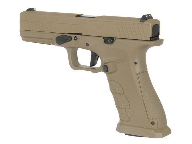 Страйкбольний пістолет APS XTP Xtreme Training Pistol Green Gas Desert 19068 фото
