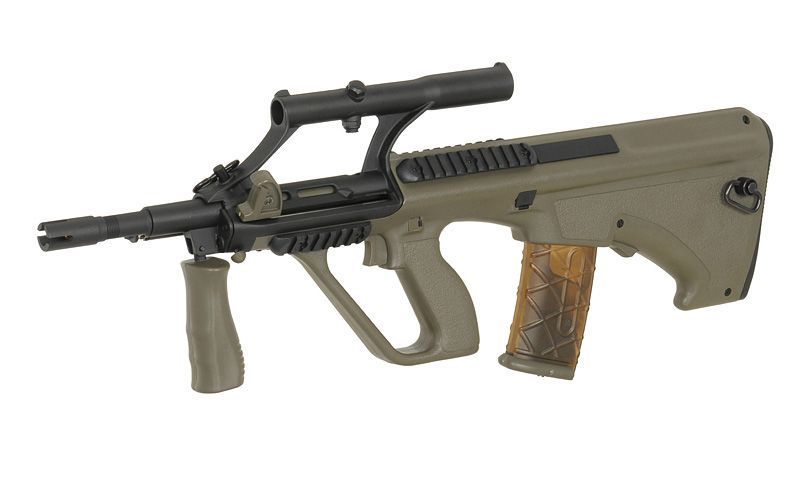 Страйкбольна штурмова гвинтівка Army Armament R904 Para Bronze Green 33320 фото