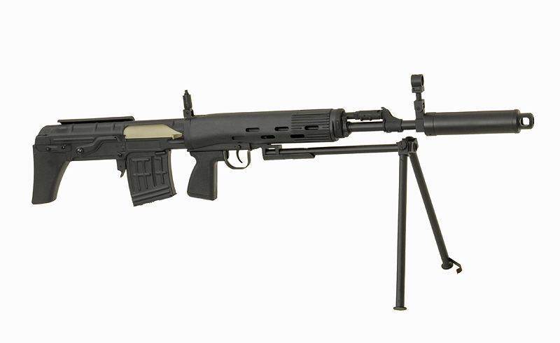 Страйкбольна снайперська гвинтівка Cyma SVU CM.057 Black 31565 фото
