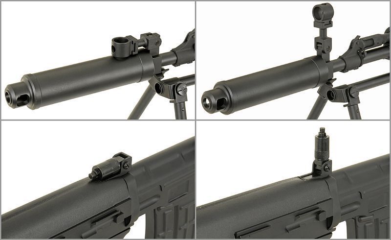 Страйкбольна снайперська гвинтівка Cyma SVU CM.057 Black 31565 фото