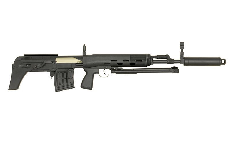 Страйкбольна снайперська гвинтівка Cyma SVU CM.057 Black 31565 фото
