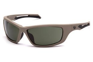 Окуляри балістичні Venture Gear Tactical Howitzer Anti-Fog Tan/Forest gray 29862 фото