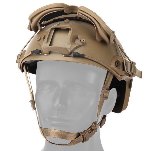 Окуляри-маска для шолома Wosport Tactical Multidimensional Split Goggle Tan 28853 фото