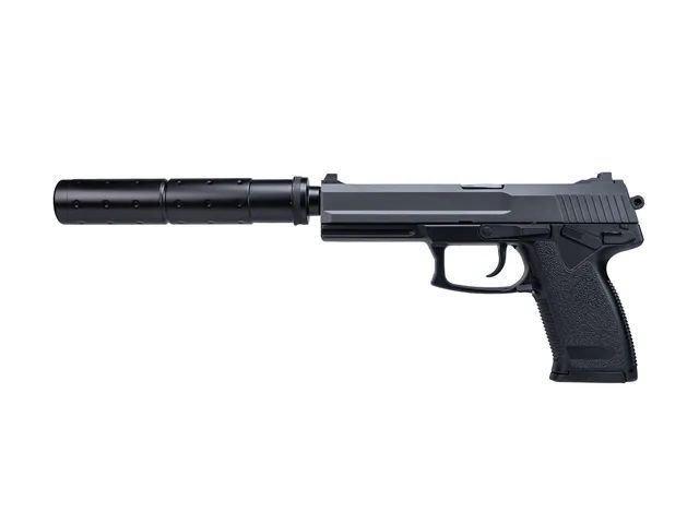 Страйкбольний пістолет ASG DL 60 Socom Spring with B.E.T Black 33777 фото