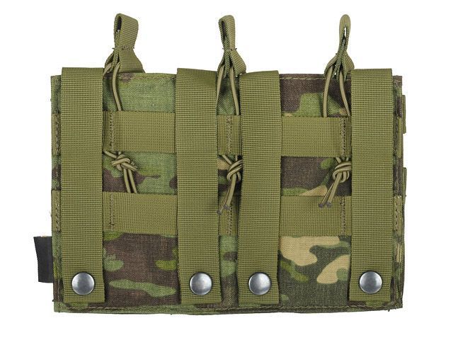 Підсумок 8Fields Premium Open Top Triple 5.56 Mag Pouch Multicam Tropic 25866 фото