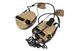 Навушники активні з комунікатором Z-Tactical Z154 CIII Headset Dark Earth 28351 фото 1
