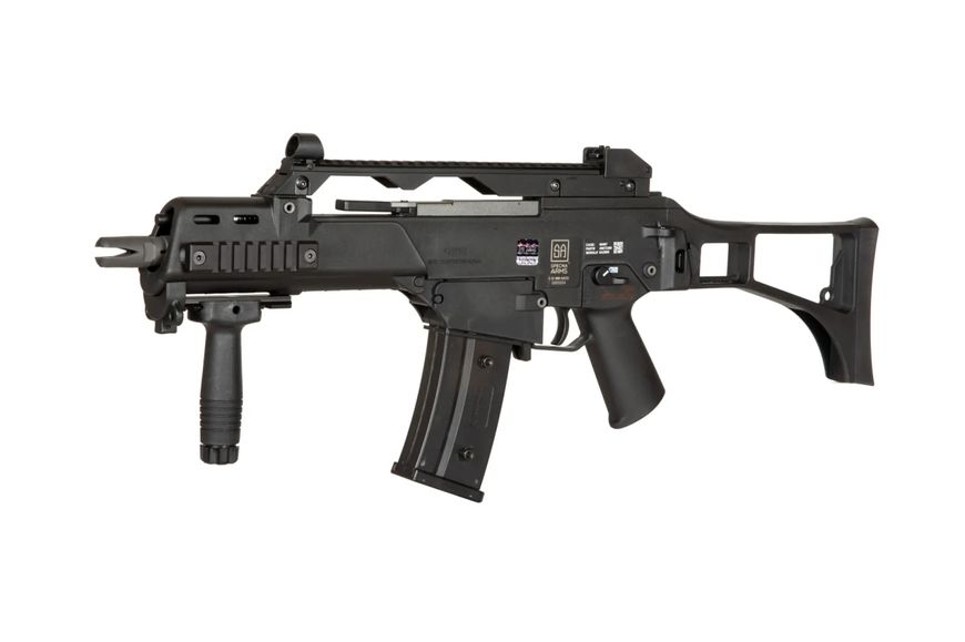 Страйкбольна штурмова гвинтівка Specna Arms G36C SA-G12 EBB Black 12204 фото