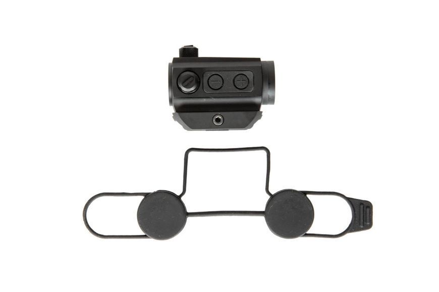 Коллиматор JJ Airsoft Solar Power Red Dot Sight Low Mount Black 35547 фото