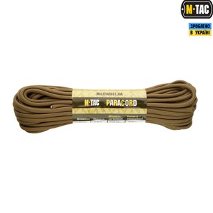 Паракорд M-Tac POWERCORD1000 COYOTE 15М 13193 фото