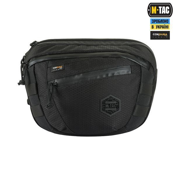Сумка поясная M-Tac Sphaera Hex Hardsling Bag Large Elite Black 29520 фото
