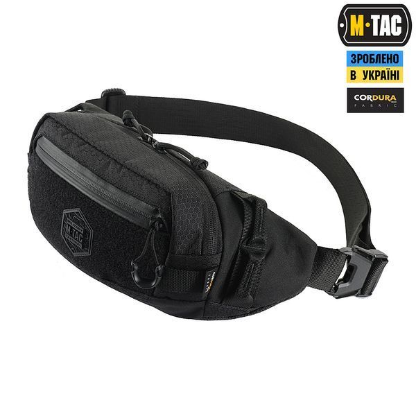 Сумка на пояс M-Tac Waist Bag Elite Hex Black 21086 фото