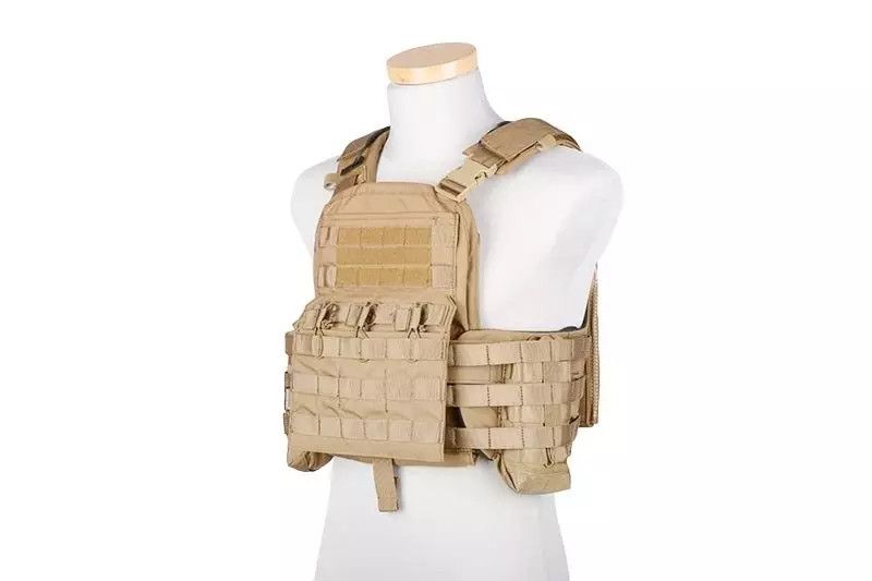 Розвантажувальний жилет Emerson Cherry Plate Carrier Tactical Vest Coyote Brown 26163 фото