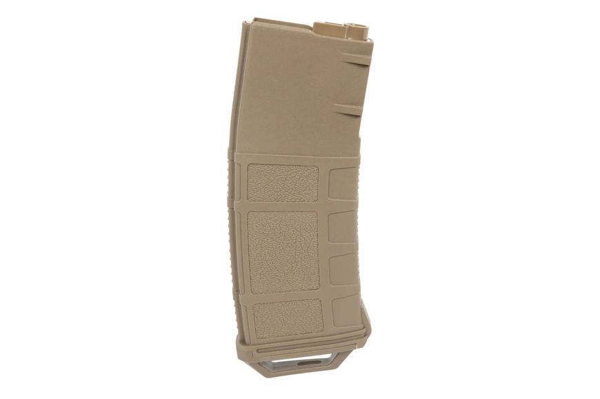 Магазин страйкбольний механічний Amarok Type B Mid-cap magazine 250 rounds for M4/M16 Flat Dark Earth 34077 фото