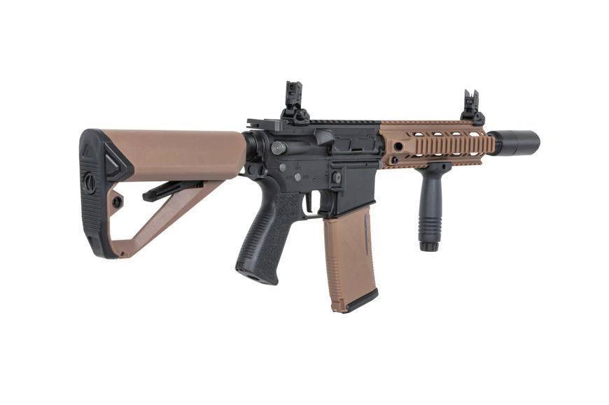 Страйкбольна штурмова гвинтівка Arcturus LWT MK-II CQB 10" AEG SPORT SE Half-Tan 32846 фото