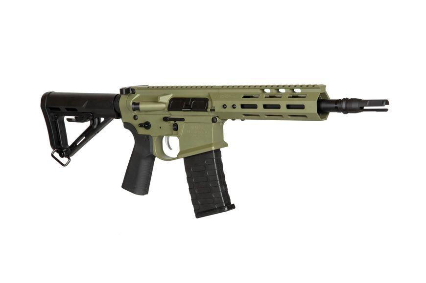 Страйкбольна штурмова гвинтівка APS Noveske 7.94'' Gen 4 SBR Green 31397 фото