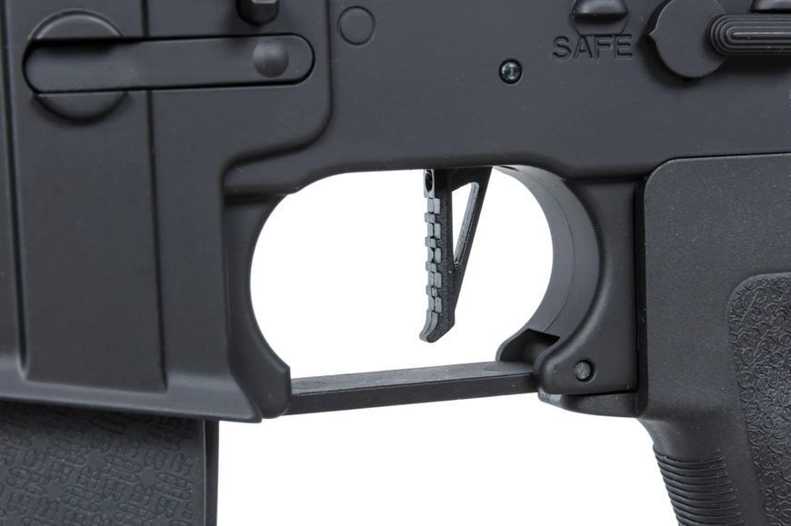 Страйкбольна штурмова гвинтівка Specna Arms RRA SA-E24 Hal Etu orange discharge device Black 32905 фото
