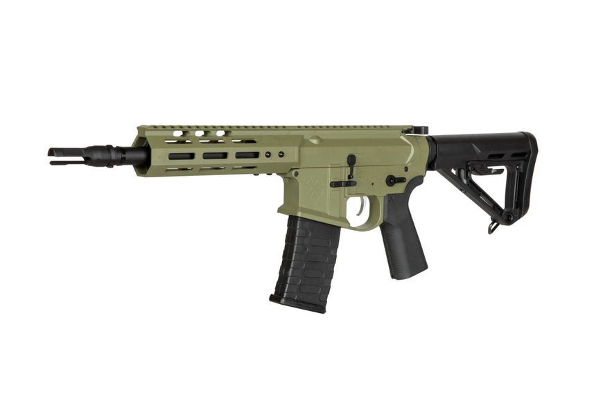 Страйкбольна штурмова гвинтівка APS Noveske 7.94'' Gen 4 SBR Green 31397 фото