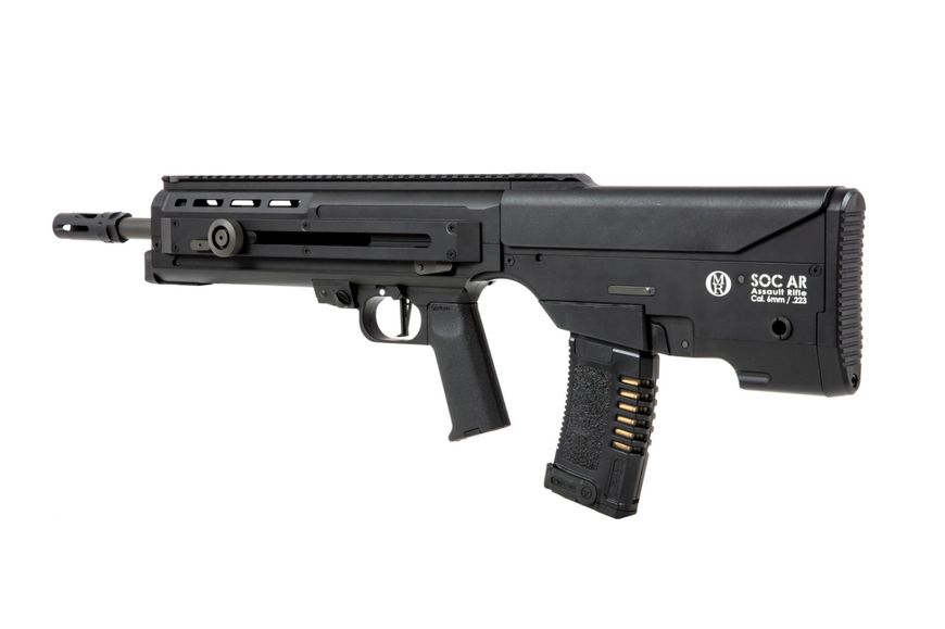 Страйкбольна штурмова гвинтівка Ares SOC-AR Otto Repa Black 31567 фото