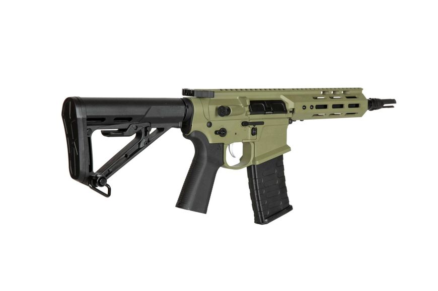 Страйкбольна штурмова гвинтівка APS Noveske 7.94'' Gen 4 SBR Green 31397 фото