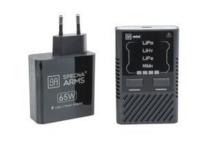 Зарядний пристрій Specna Arms IMars G-Tech USB-C Mini charger with 65W power supply 32906 фото